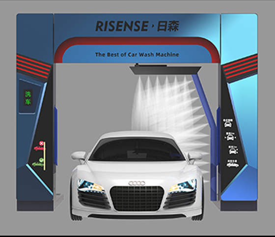 rollover type touchless car wash machine HP-270