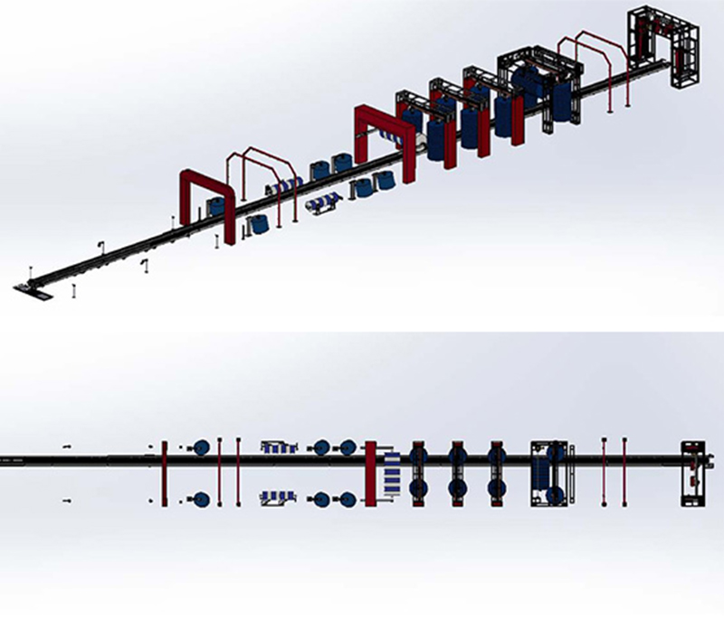 金龙隧道式洗车机CC-699