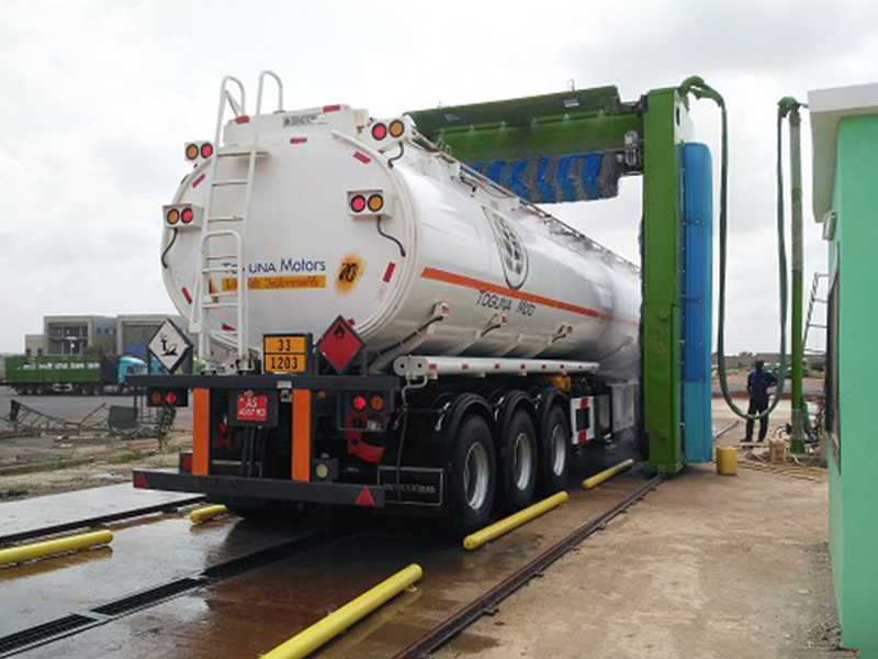 垃圾车、环卫车洗车系统定制