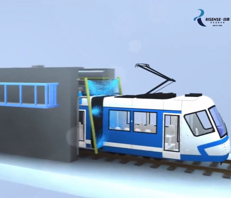 神波空气能列车洗车机