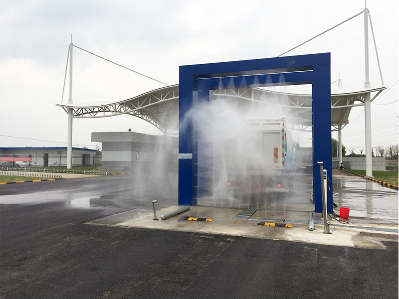 龙门式工程洗车机