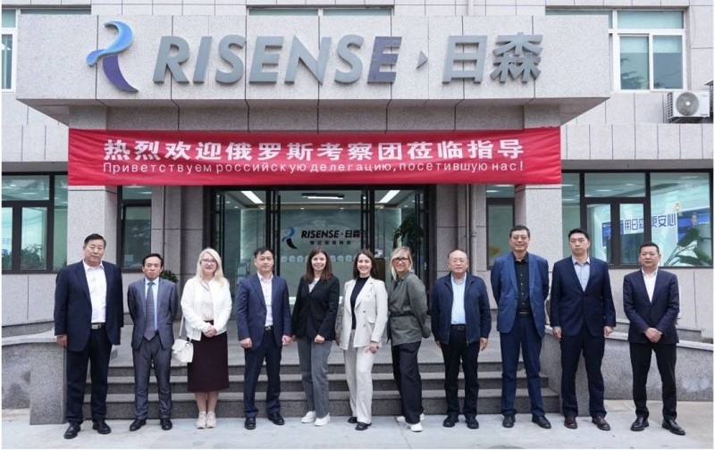 中俄友谊与产业合作的见证：青岛日森机电有限公司接待俄罗斯考察团