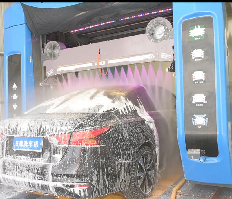 HP-280 double arm rollover touchless car wash machine