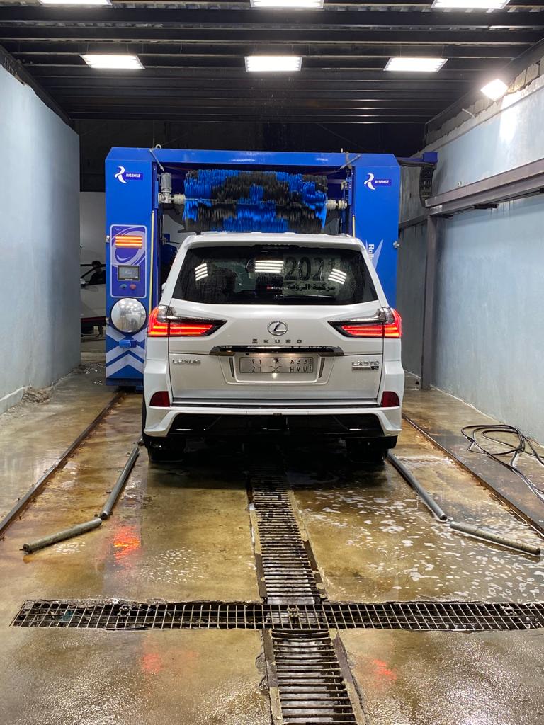 Risense rollover car wash machine CF-370 installed Saudi Arabia