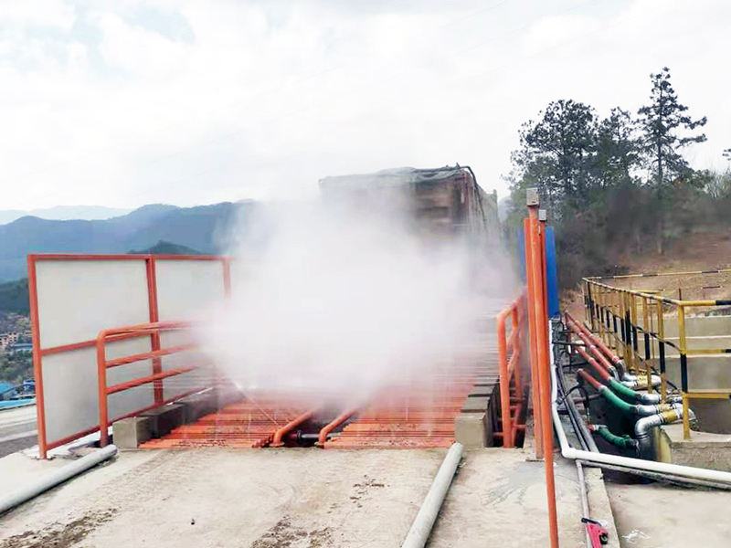 Máquina de lavar rodas de camião 200T