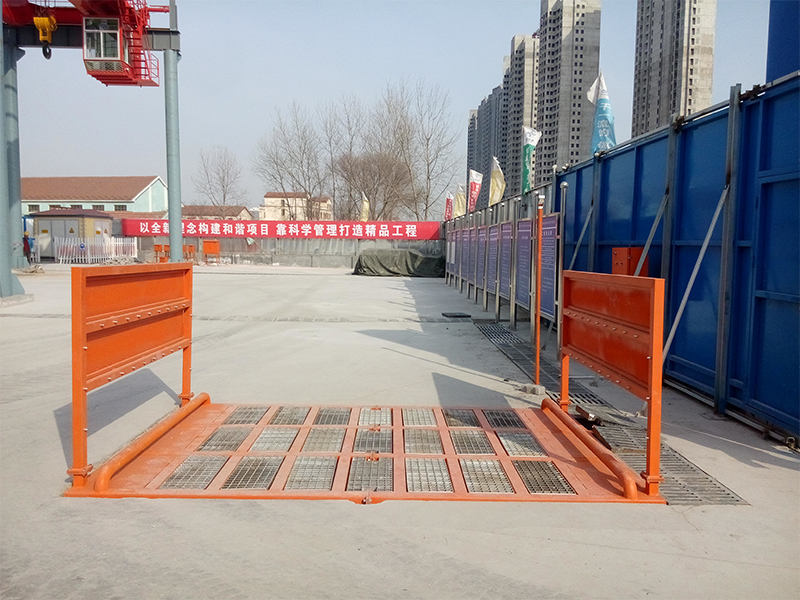 Lave-Roues de Véhicule de Chantier 80T