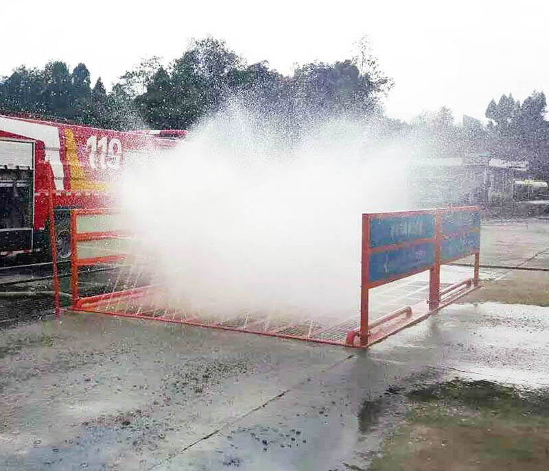 Lave-Roues de Véhicule de Chantier 130T